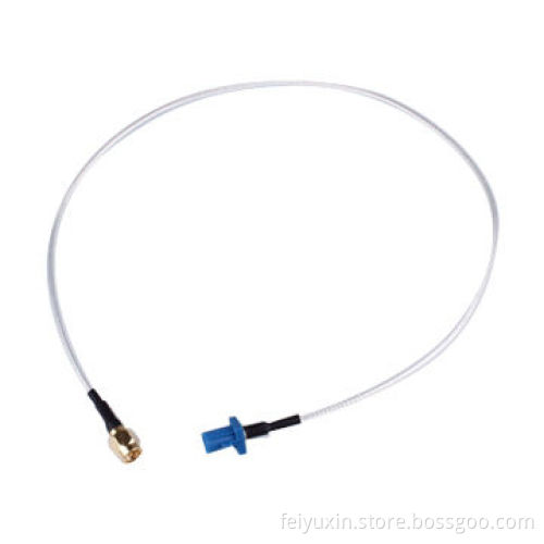 FAKRA C Male to SMA Male RG316 RF Cable Assembly